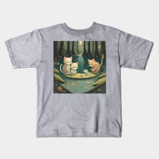 Playing kittens Kids T-Shirt